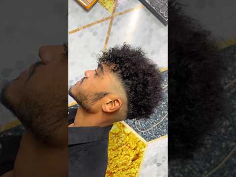 Signature Curly Texture Perm & Modern Taper Fade